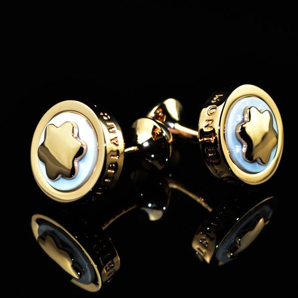 

качественная французская мужская (запонки) французская рубашка запонки сливы цветок механические запонки рождество, день свадебного подарка, Silver