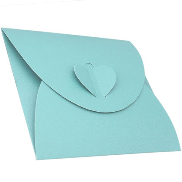 

50pcs kraft paper envelope bag peach heart single piece loaded western style retro style package