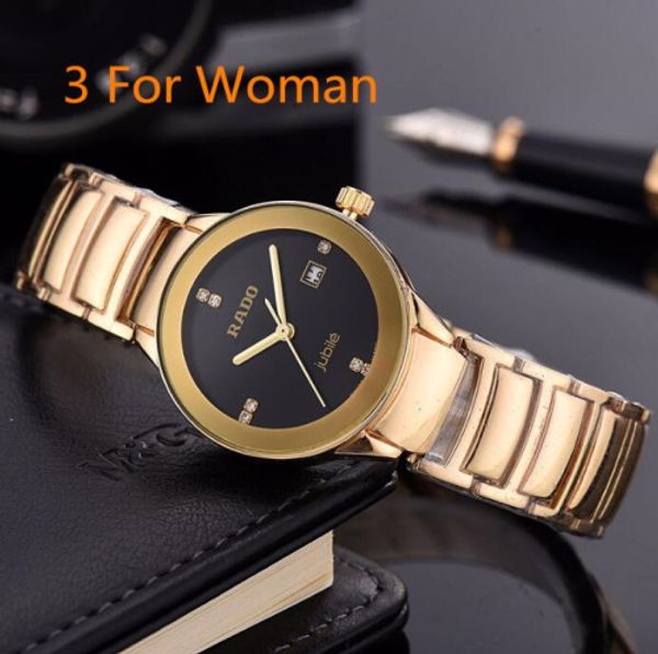 

2019 Марка Спорт нержавеющей стали Мужчины моды Rado Наручные часы Бизнес смотреть женщины Mans Кварц Relogio Релох ff12 Мужчина для