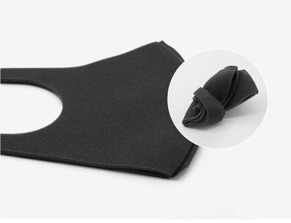 

polyurethane porous filtration face mask anti-dust pollution washable reusable pure cotton comfort mask protection pm2.5