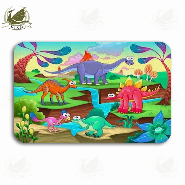 Grosshandel Vixm Landschaft Von Lustigen Dinosaurier Cartoon