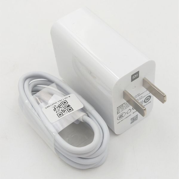 

xiaomi qc4.0 27w usb quick charger turbo charge adapter 3a type c cable for mi 9 lite 8 9t pro max 2s 3 redmi note 7 pro k20pro