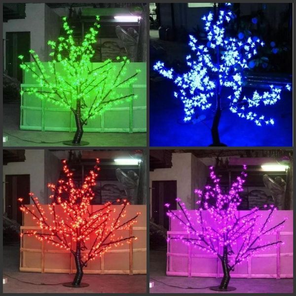 

led christmas light cherry blossom tree 480pcs led bulbs 1.5m/5ft height indoor or outdoor use drop shipping rainproof