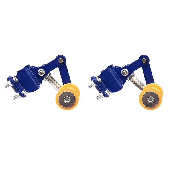 

2pcs motorcycle easy install parts automatic tensioner tool durable bolt roller outdoor small chain adjuster modified firm