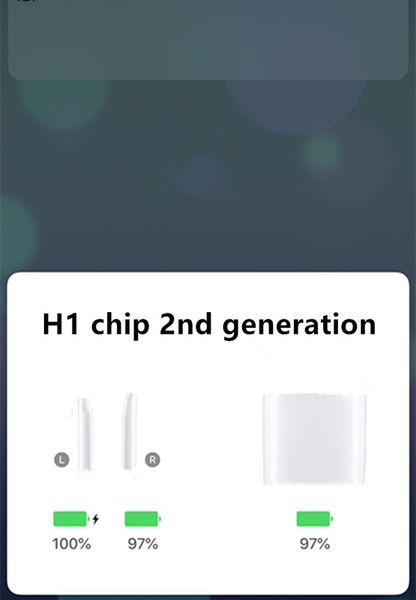 

New w1 h1 chip animation earphone air headphone pod tereo earbud ear for iphone x max 8 android phone ca que bluetooth earphone bud