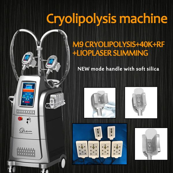 

fat ing weight loss 3 different cryo handles machine cavitation heads for slimming rf treatment for skin