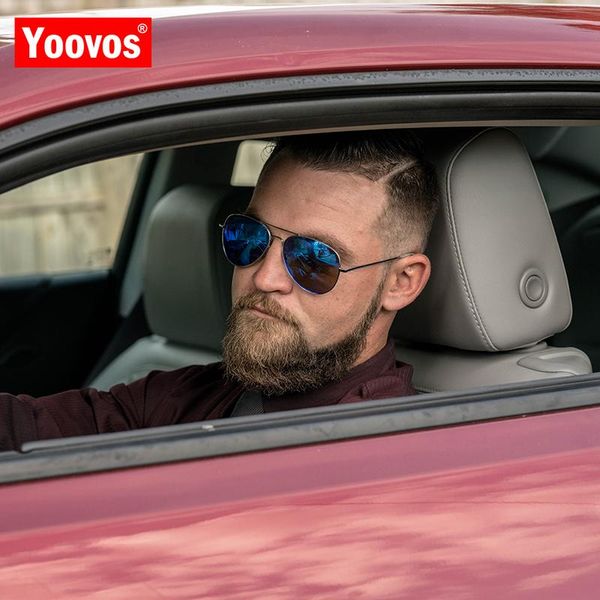 

yoovos 2019 vintage солнцезащитные очки женщины / мужчины марка дизайнер luxury goggle солнцезащитные очки для женщин ретро открытый вождени