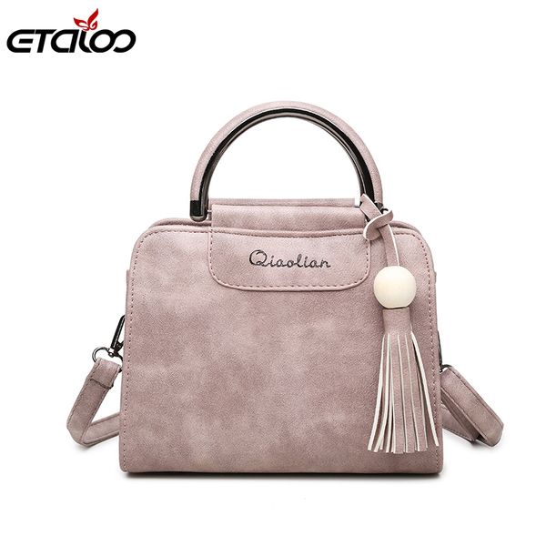 

2020 new women handbags simple fashion flap trend tassel woman messenger bag korean version shoulder bag women's