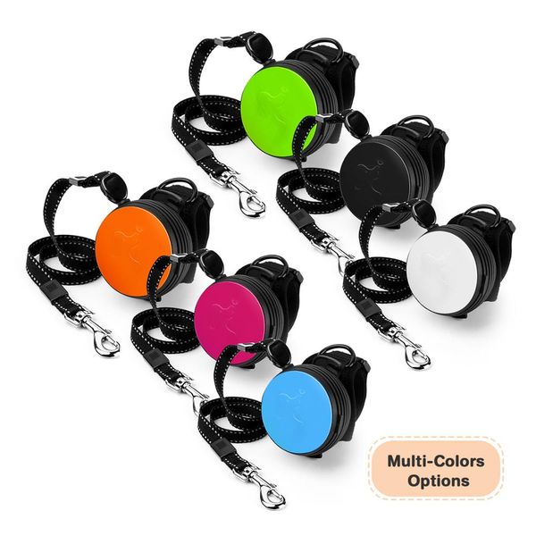 

wrist retractable dog leash 3m adjustable nylon leash for small medium large belt wrist strap running jogging dog product