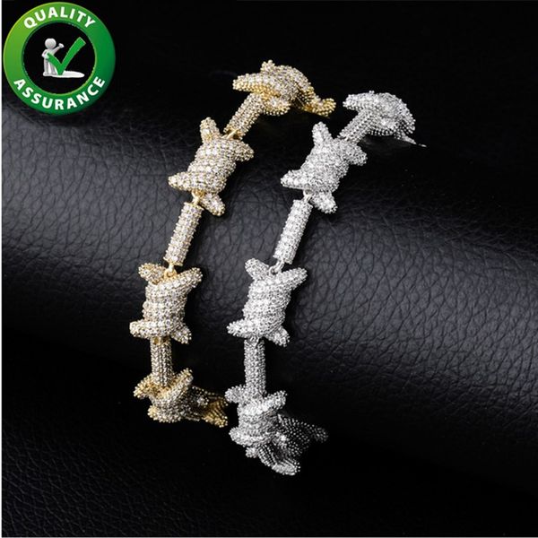 

роскошные дизайнерские ювелирные изделия мужчины браслет ледяной из алмазов шарм браслеты хип-хоп аксессуары золото серебро рэпер bling fahi, Golden;silver