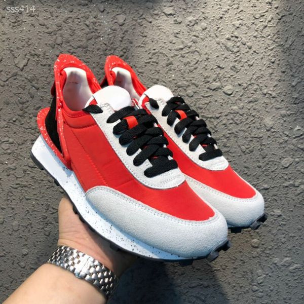 

мужская баскетбольная обувь high end fashion luxury designer мужские кроссовки роскошные красные низы черный красный платформа повседневная