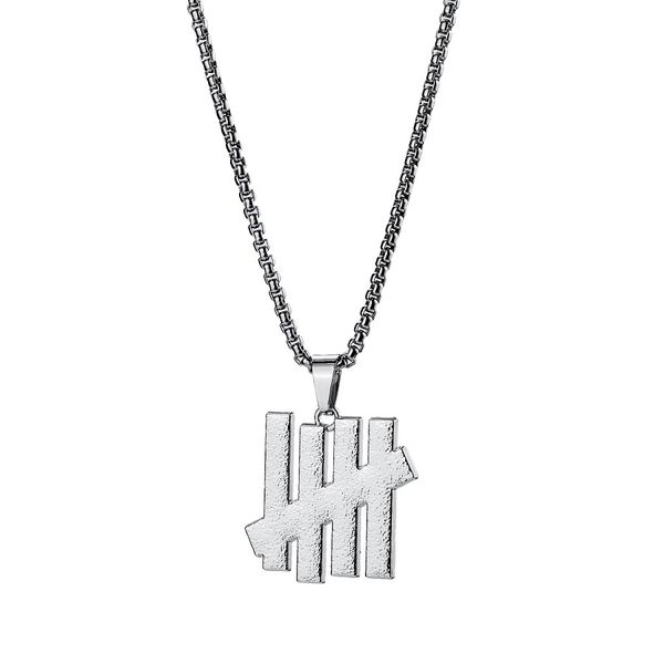 

gold silver necklaces men hip hop jewelry mens designer necklace pendant 18k gold silver plated stainless steel long chain fashion women