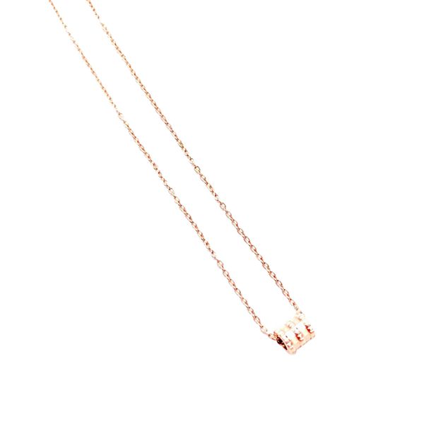 

1pc clavicle necklace creative rose gold pendant fashion pendant charm jewelry for gift birthday, Black