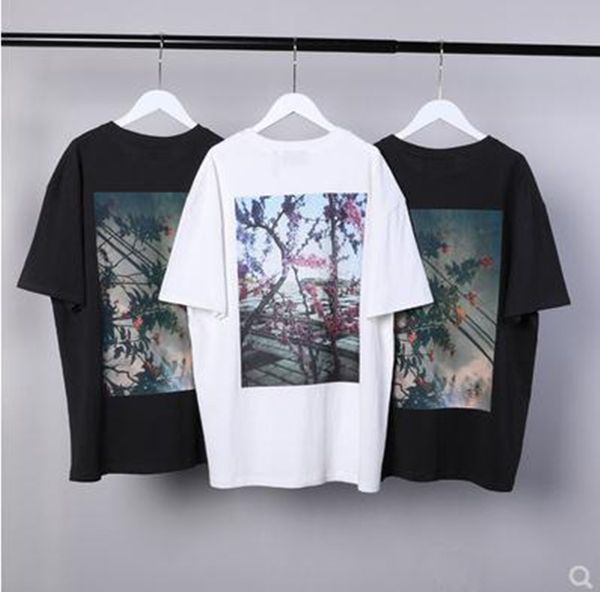 

women fog short printed 19fw fashion god p of t-shirt summer tee floral essentials hop sleeves street hip fear men tee caqhk, Black