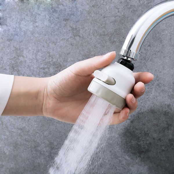 

pressurized 3 modes water saving abs faucet aerators water tap nozzle filter splash-proof faucets bubbler for kitchen bathroom