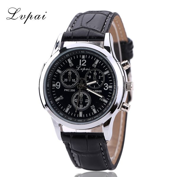 

2018 women watches lvpai casual quartz leather band watch analog wrist, Slivery;brown