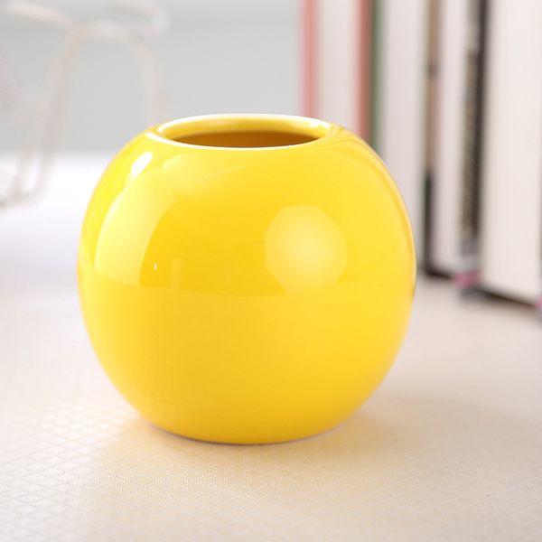 

the explosion of three-dimensional ceramic ball handicrafts accessories home furnishing flower vase tabledecoration 8 colors