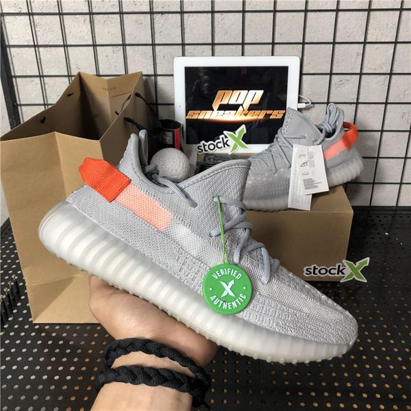 

2020 kanye west cinder linen tail light shoes earth desert sage black static zebra 3m reflective oreo men women running shoes