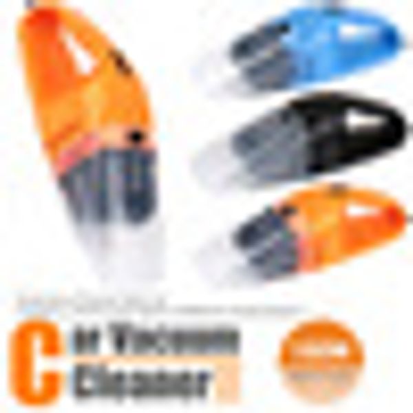 

detachable abs car vacuum cleaner vehicle dust collector auto wet and dry washable durable waterproof cyclone convenient