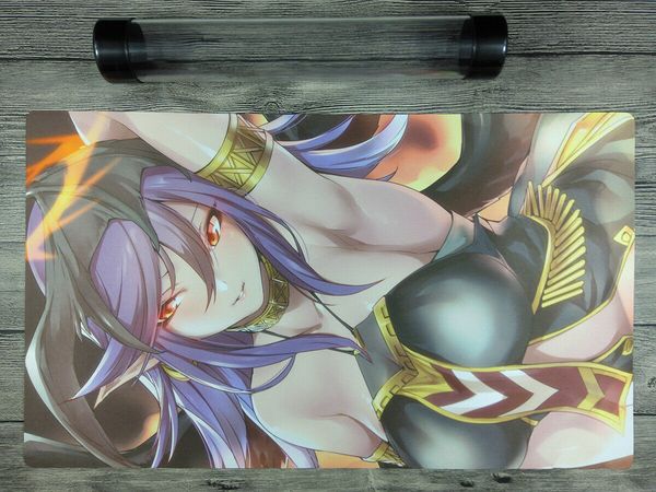 Yu-Gi-Oh! Darklord Ixchel Playmat Trading Card Game Mat Free Tube di alta qualità