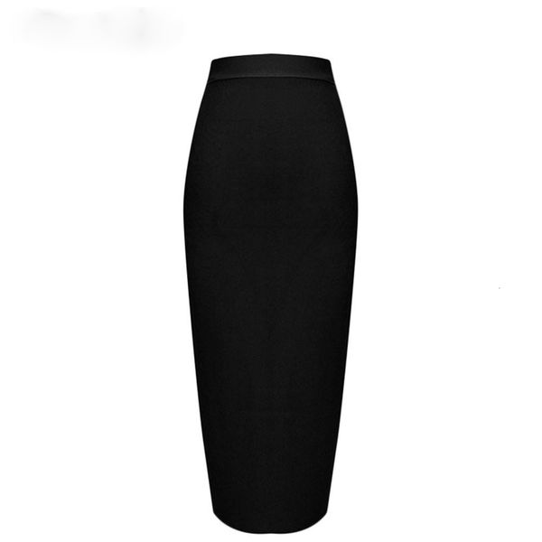 

pencil skirt women skirts fashion new mid calf black pencil bandage autumn winter bodycon skirt women split skirt wholesale xl