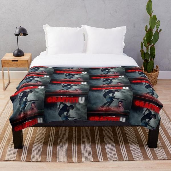 

keith urban tour kel5 2020 throw blanket soft sherpa blanket bed sheet single knee office nap