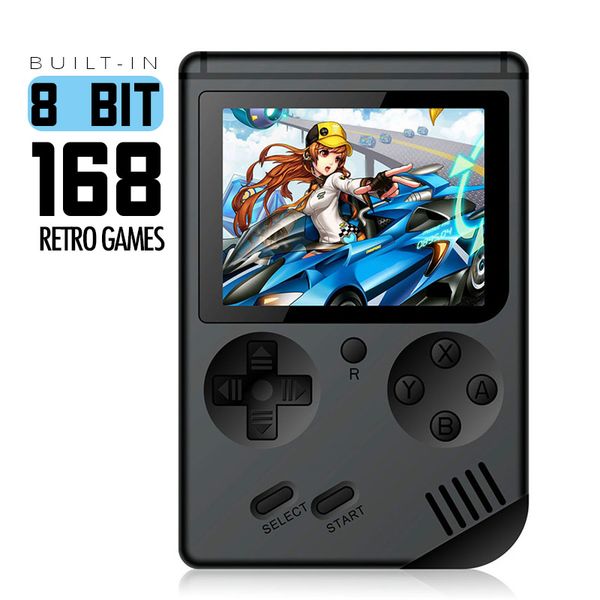 

Video Games Consoles Retro Portable Games Handheld Game Consoles Player 3.0 Inch LCD Screen Pocket Game Console Bulit in 168 Games