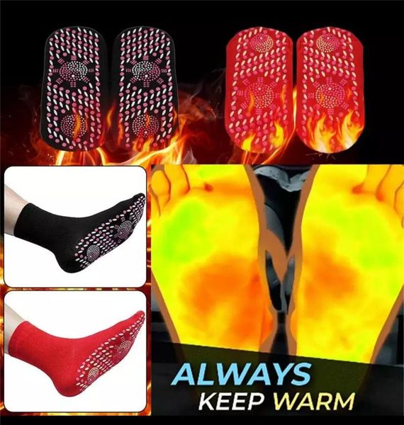 

new magnetic socks therapy comfortable self-heating health care socks tourmaline breathable massager winter warm t