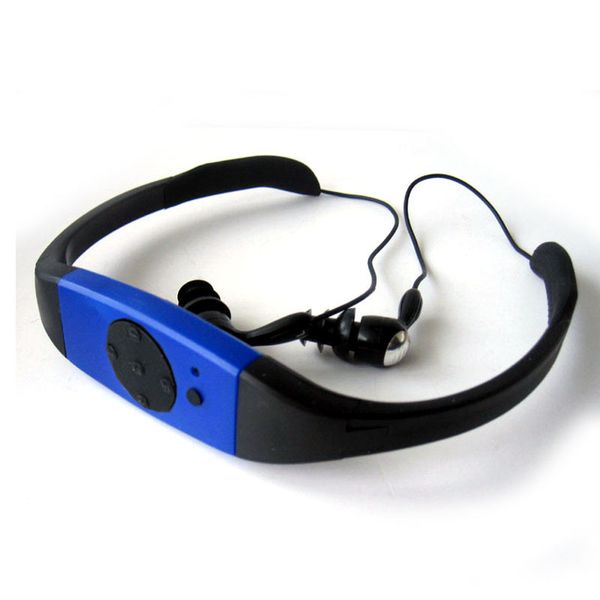 

sport music 8gb memory underwater mp3 player radio fm head wearing diving swim surfing sports super waterproof ipx8 mv28