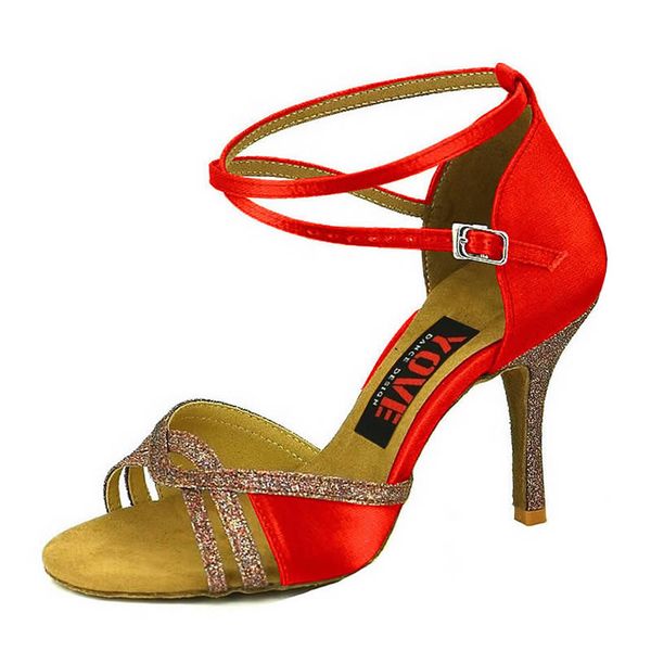 

yove 10 colors choose w1611-43 dance shoes bachata/salsa women's dance shoes