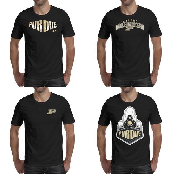 

mens печати indiana purdue котельщик футбол логотип черный тенниска персонализированные моды сделать рубашки классический баскетбол кокосово, White;black