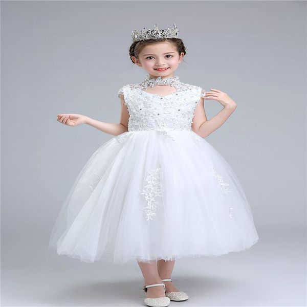 

gold little girl's pageant dresses v neck bling bling sequins ball gown flower girls pageant dresses girls' party dresses