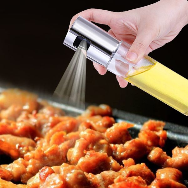 

kitchen baking glass olive oil spray bottle vinegar oil sprayer seasoning bottle soy sauce empty bottle for bbq salad