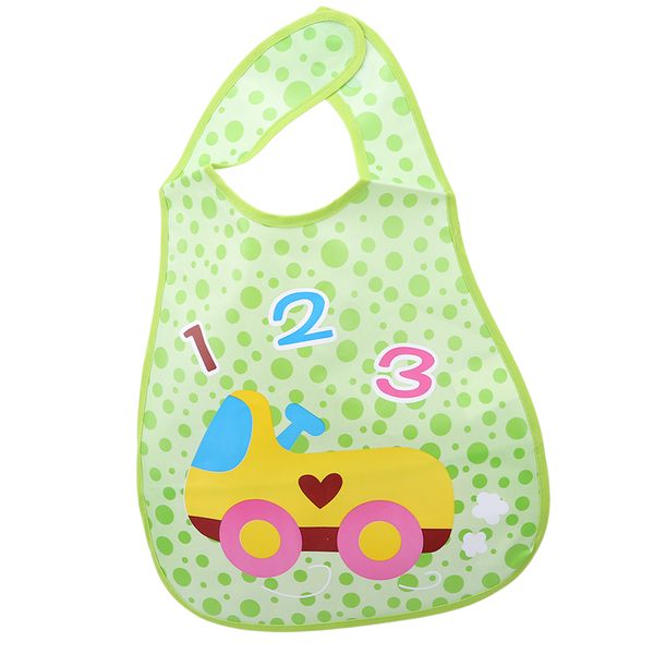 

новый водонепроницаемый обед нагрудники младенцев мультфильм pattern bib отрыжка полотна дети самостоятельная кормление уход bavaglini
