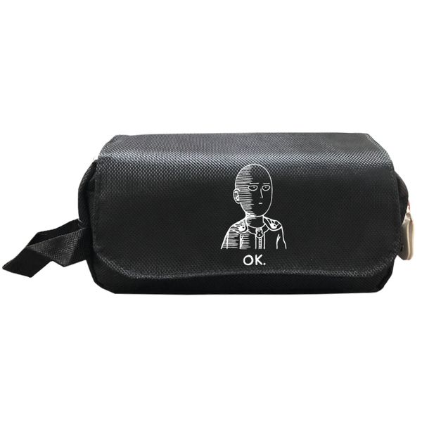 

anime one punch-man makeup bags cute kids gifts kids pencil bag beautiful children boys girls students school supplies