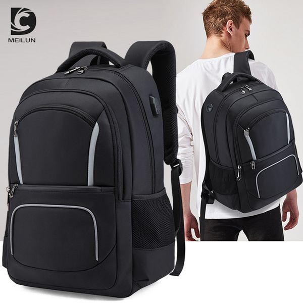 

2019 backpack men usb backpack outdoor multi-functional backpack men's customizable large capacity waterproof briefcase