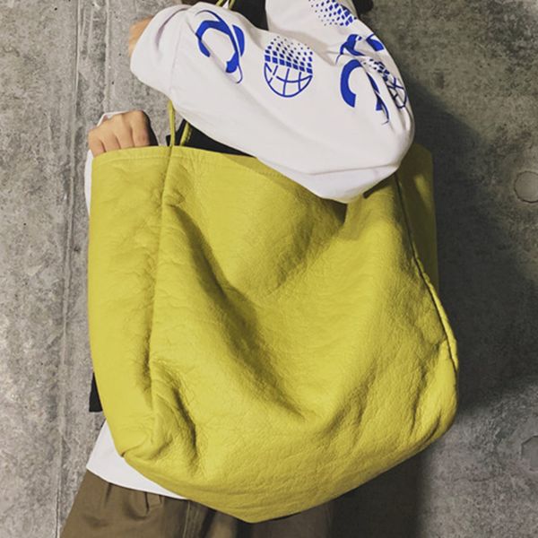 

мода высокая емкость сплошной цвет сумки женщины 2019 новый высокое качество кожа сумка дамы дизайнер роскошные сумки посыльного