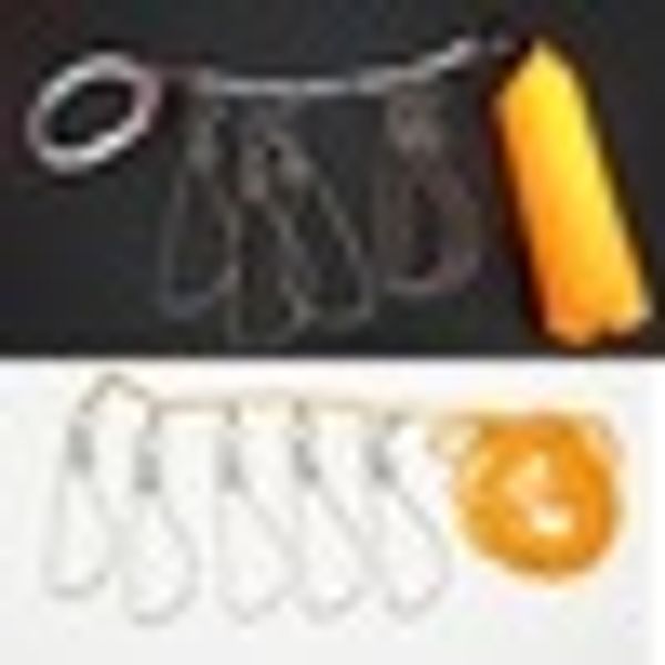 

5m/4m fishing lock buckle stainless steel live fish lock belt fishing stringer tackle for accessories