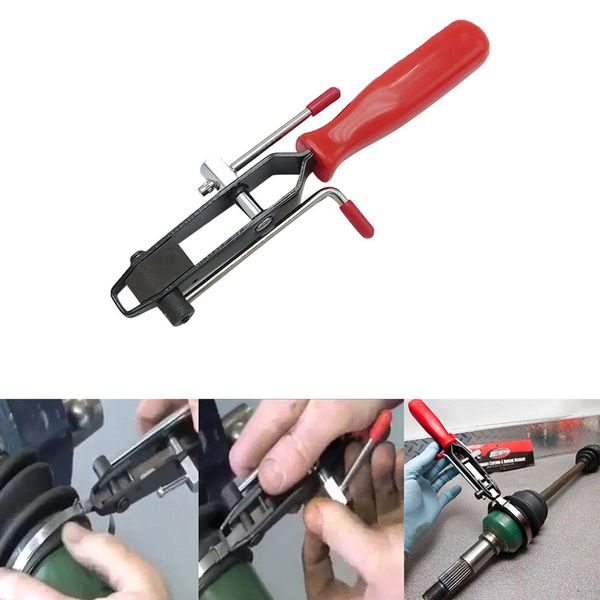

dust sleeve clamp bundle clamp ball hoop cage removal tool exhaust pipe lifting ear removal pliers
