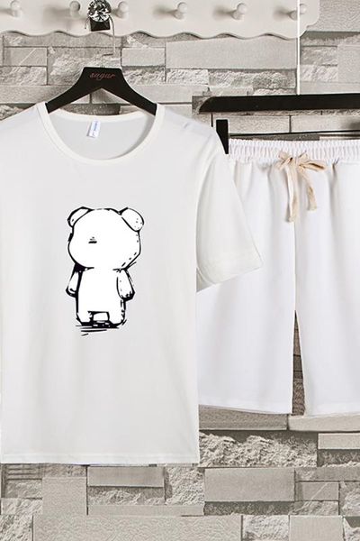 

2020 men t-shirt suits short sleeve t-shirt 2pcs/set shirts running +men casual shorts suit for soccer play running gym sets, Gray