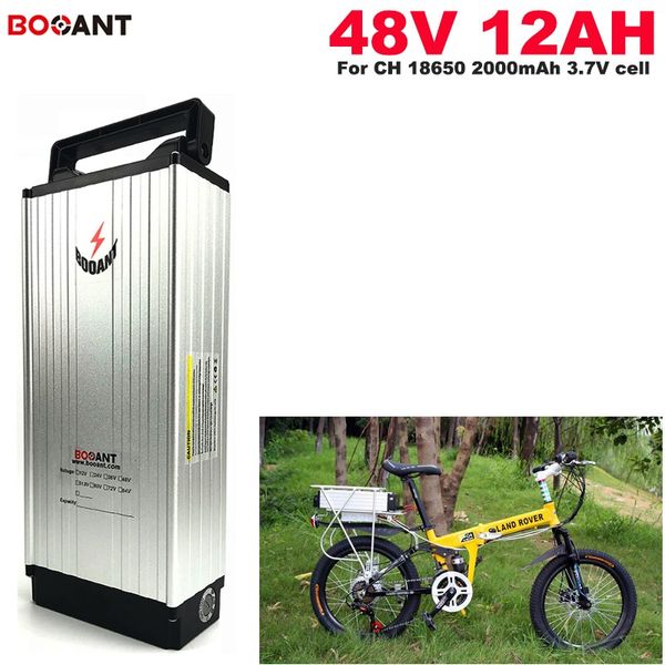 48V 12AH lítio bateria de iões de E-bike Bicicleta elétrica 13S bicicleta 48V Bateria recarregável 600W + 2A Carregador frete grátis