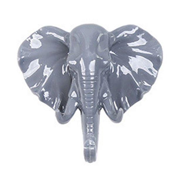 

sticky holder eco friendly multifunctional elephant home bathroom self adhesive animal kitchen storage wall hook abs