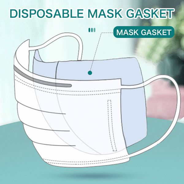 

100pcs respirator filter cotton mat cartridge fog prevention and haze anti dust flu mouth face mask gasket
