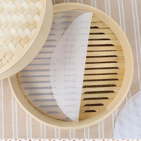 

high temperature round non-stick silicone mat dumplings bread mats