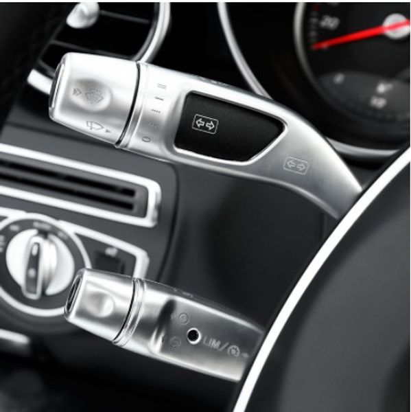 For Mercedes W212 W213 W205 W204 W203 X156 X253 C117 W117 W202 45 Amg Car Stickers Interior Modification Chrome Fittings Purple Car Interior