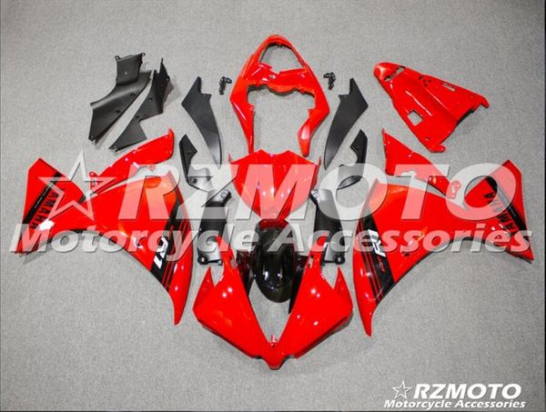 

new abs injection mold motorcycle fairings kits fit for yamaha yzf-r1-1000 2012-2014 12 13 14 fairing bodywork set custom red cool