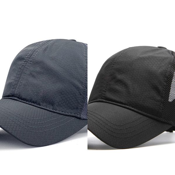 

big head man plus size baseball cap men summer thin fabric mesh sun hat male snapback hats  55-59cm l 60-64cm ly191228 s y191228, Blue;gray