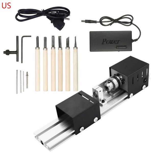 

us/eu plug mini lathe cnc milling machine beads diy woodworking carving cutter