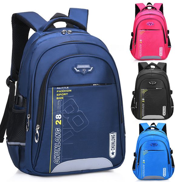

children school bags for girls boys school backpack black schoolbags primary school backpacks kids large mochila escolar y200706