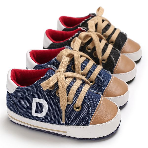

spring and autumn 0-1 years old boy baby sports can not afford shoes casual soft bottom baby canvas toddler shoes